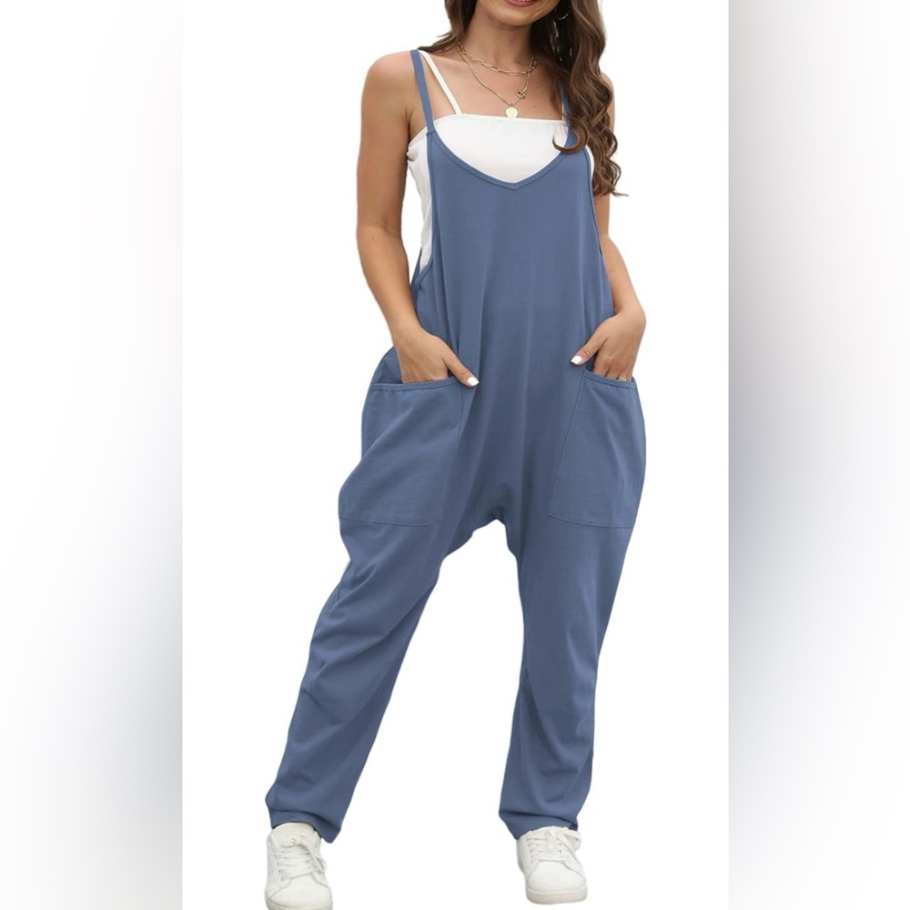 Oufeiya size small jumpsuit with pockets